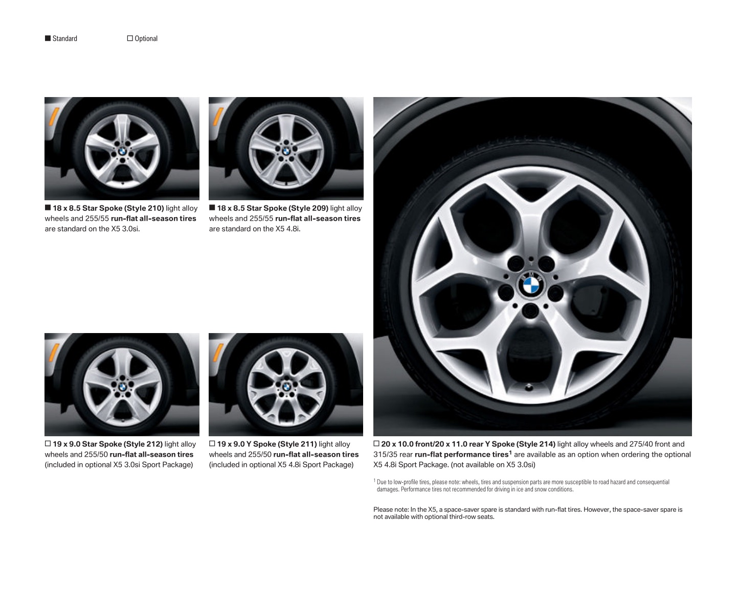 2008 BMW X5 Brochure Page 8